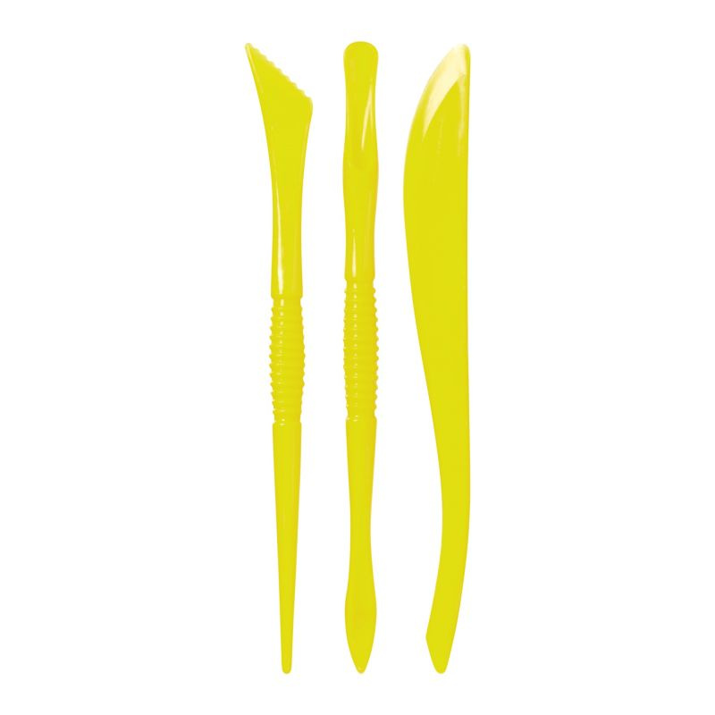 Sada nástrojů na modelování plastová č.2 (3ks)