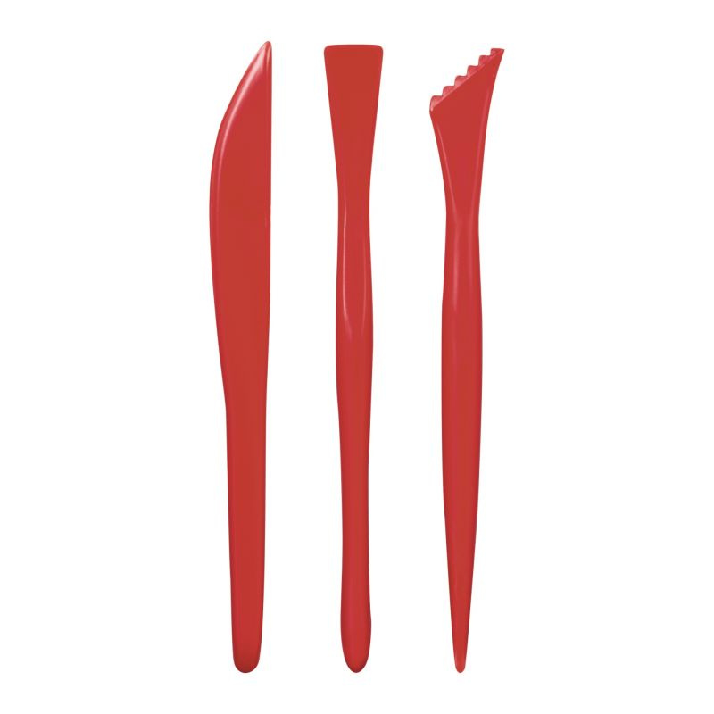 Sada nástrojů na modelování plastová č.1 (3ks)