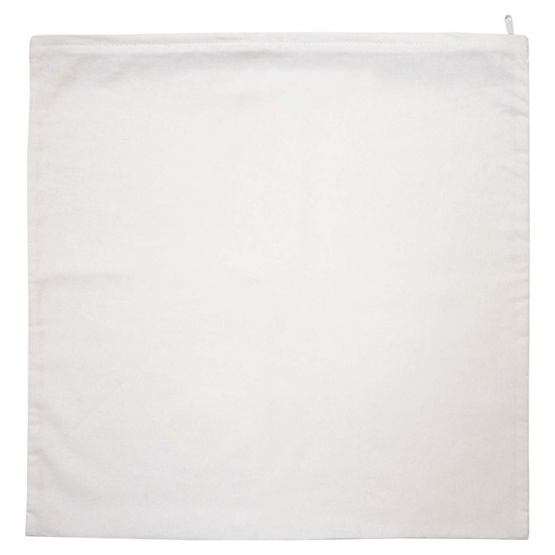 Povlak na polštář bílý (40 x 40 cm)