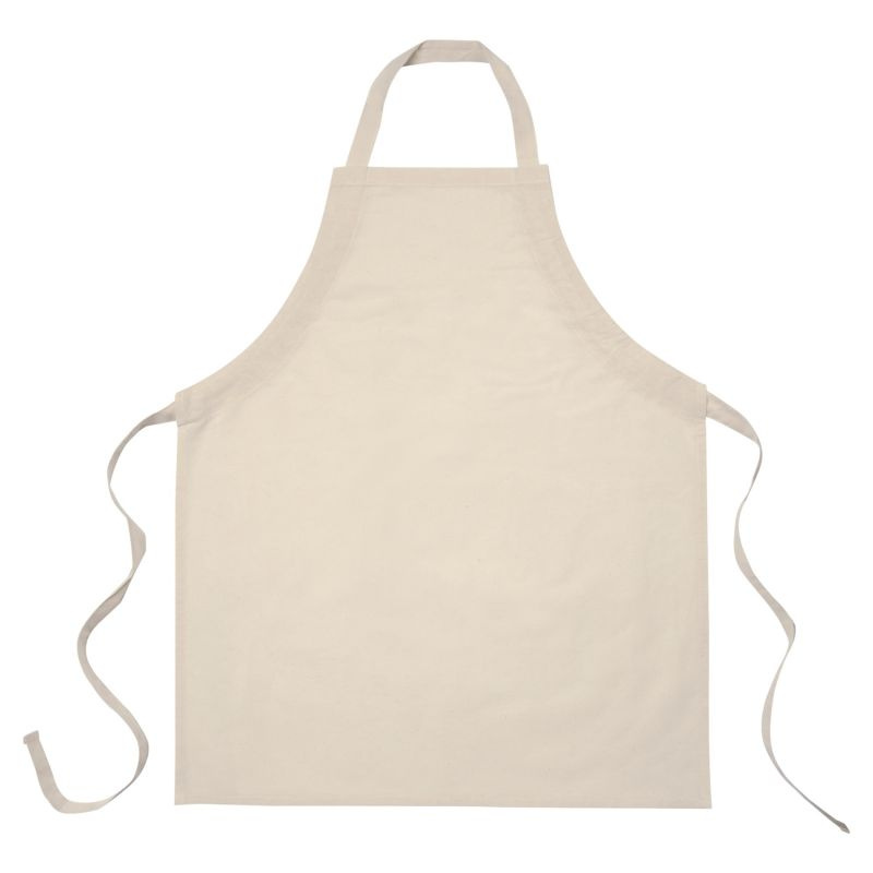 Dětská zástěra s kapsou režná (55 x 68 cm)