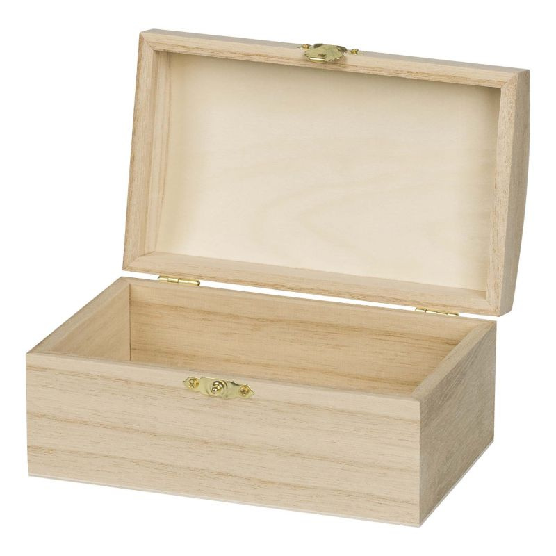 Dřevěná truhlička 16,5x10x8cm