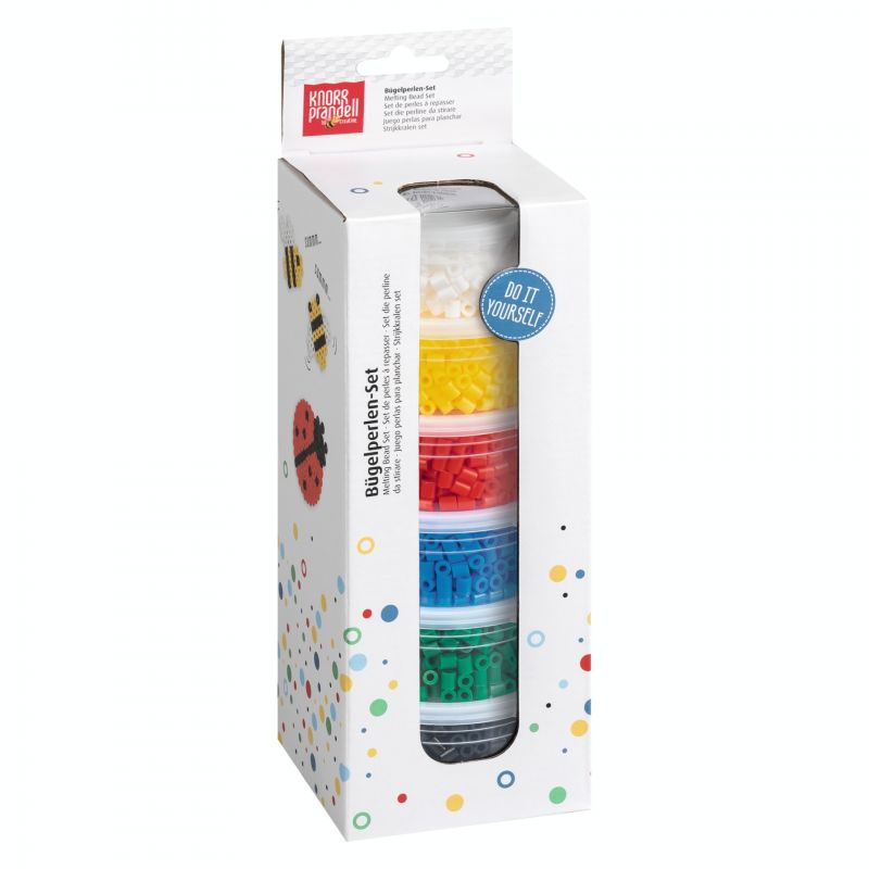 Zažehlovací korálky (6x500ks) základní barvy