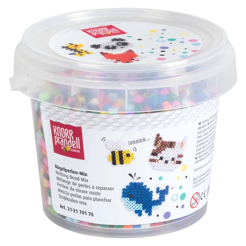 Zažehlovací korálky Knorr prandell (5000ks) mix barev