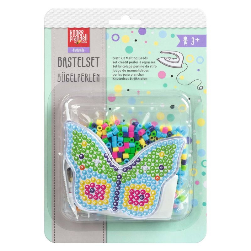 Zažehlovací korálky a podložka motýl