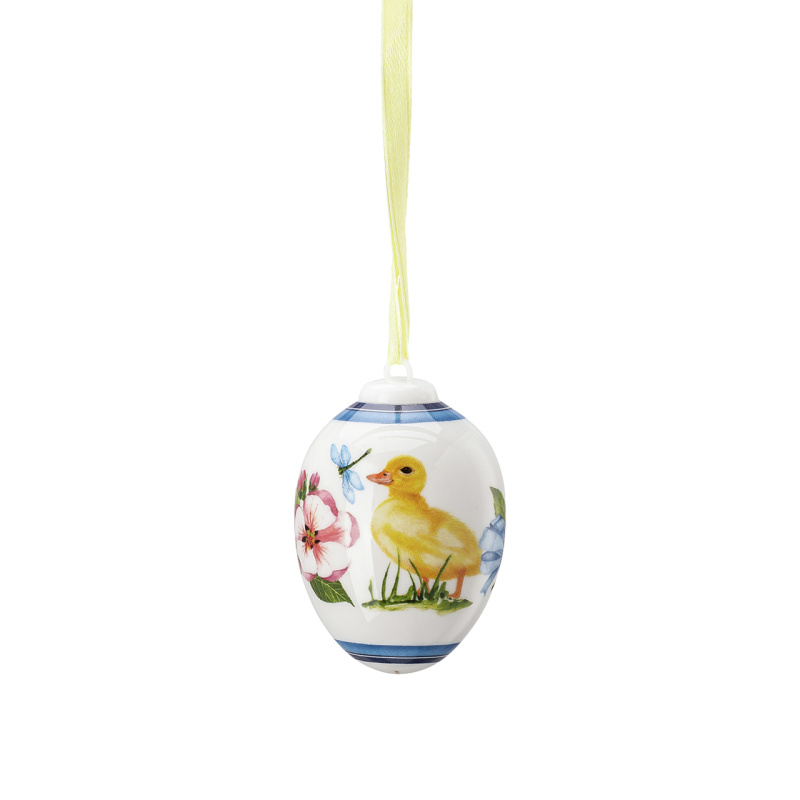 Rosenthal Velikonoční porcelánová závěsná dekorace vajíčko "Housata", Ø 4,5 cm 02254-723943-27957