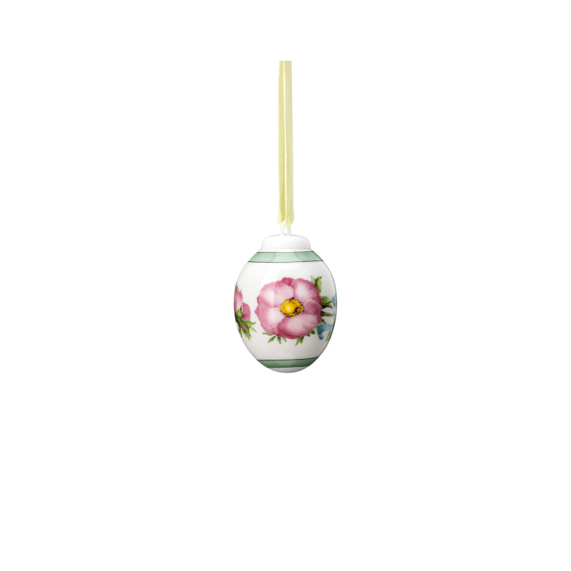 Rosenthal Velikonoční porcelánová závěsná dekorace mini vajíčko "Sasanka", Ø 3,4 cm 02254-723591-27956