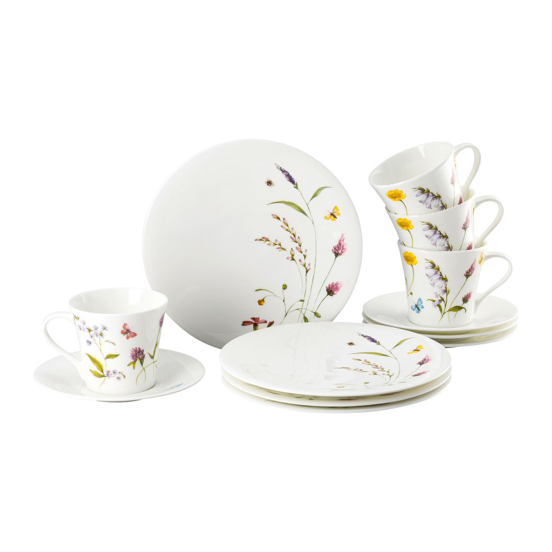 Rosenthal Sada porcelánu Nora Spring Vibes s kombi šálkem, 12 ks 02048-726041-28593