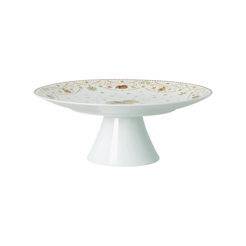 Rosenthal Vánoční podnos na noze, Christmas Love, Ø 28 cm 02488-727511-12819