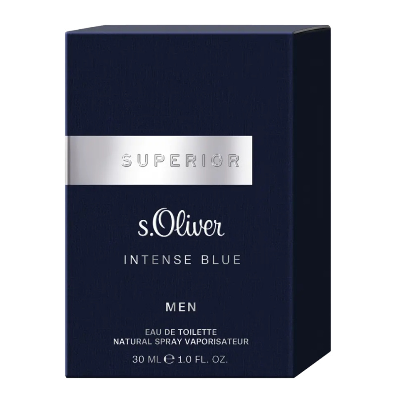 s.Oliver Superior Intense Blue toaletní voda pro muže 30 ml