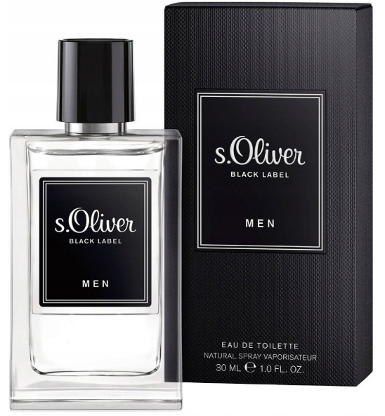 s.Oliver EDT 30ml Black Label Men