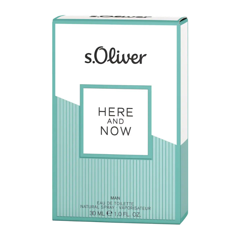 s.Oliver Here And Now For Men - EDT 30 ml