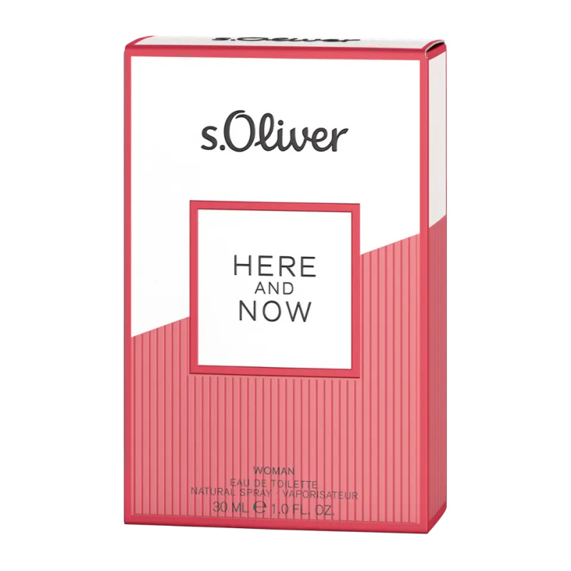 s.Oliver EDT 30ml Here and Now Women