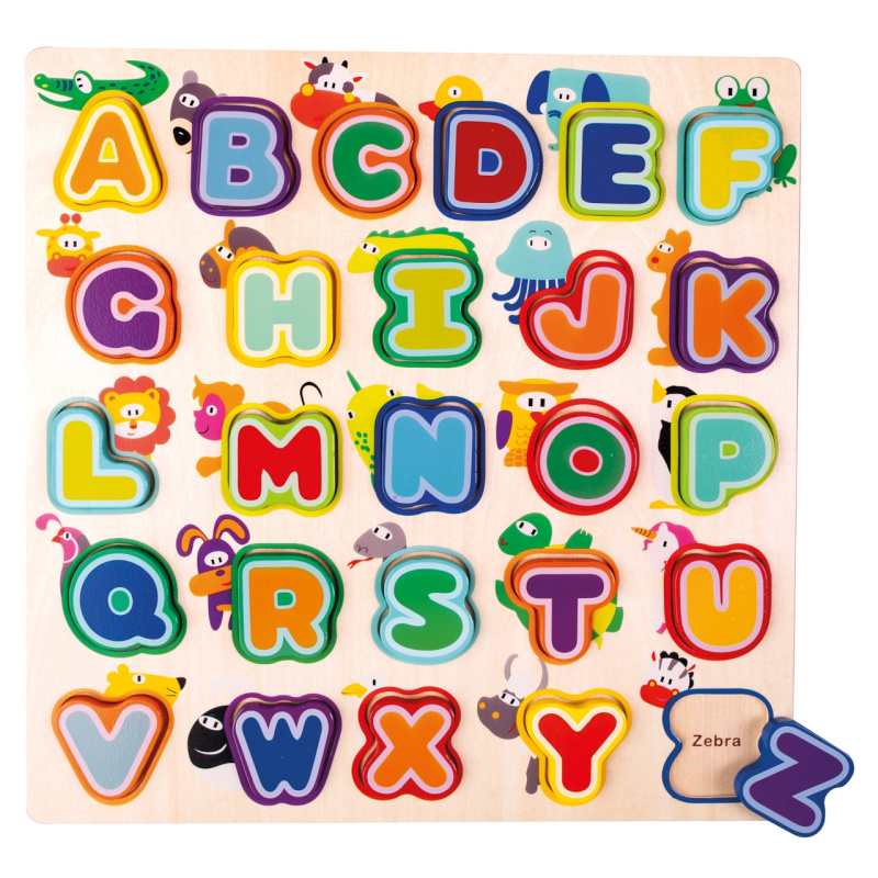 Bino Abeceda se zvířátky, Anglická