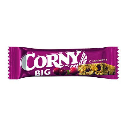 CORNY Big müsli tyčinka brusinková 24 x 50 g