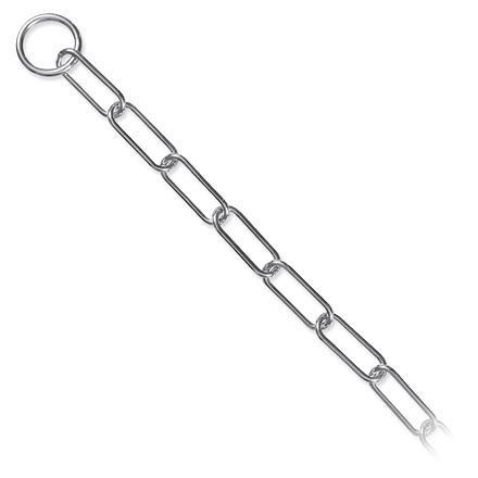 Trixie obojek stahovací jednořadý velká oka 4 mm 70 cm/ 4 mm