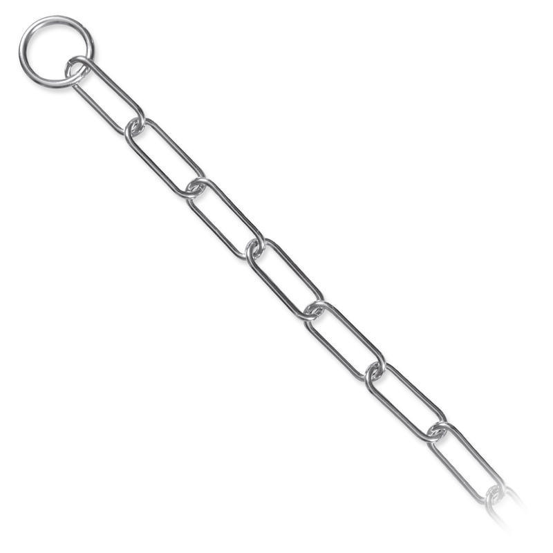 Trixie obojek stahovací jednořadý velká oka 4 mm 78 cm/ 4 mm