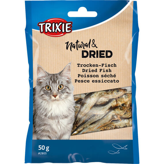 Sušené rybičky, pamlsek pro kočky TRIXIE 50 g