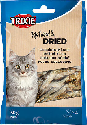 Sušené rybičky, pamlsek pro kočky TRIXIE 50 g
