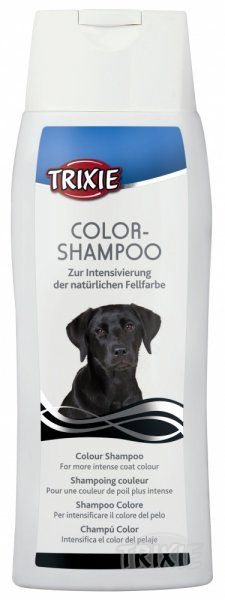 Color šampon-černý TRIXIE - pro tmavé nebo černé psy 250 ml
