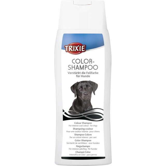 Color šampon-černý TRIXIE - pro tmavé nebo černé psy 250 ml