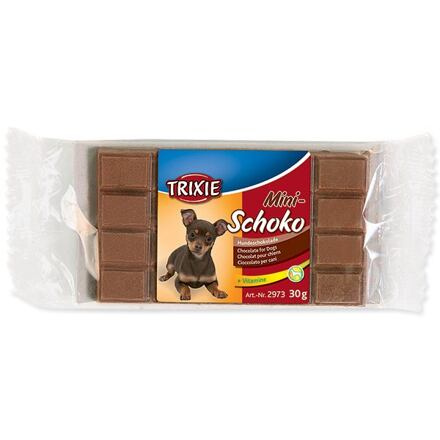 Mini Schoko - čokoláda s vitamíny hnědá TRIXIE 30 g