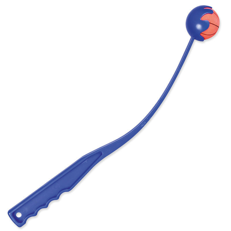 Katapult s mechovým gumovým míčem TRIXIE 5,5cm/50cm 