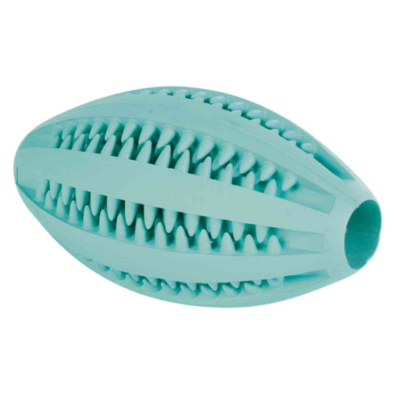 DENTAfun RUGBY míč s mátou TRIXIE 11 cm