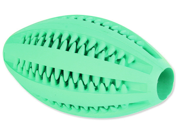 DENTAfun RUGBY míč s mátou TRIXIE 11 cm