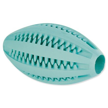 DENTAfun RUGBY míč s mátou TRIXIE 11 cm