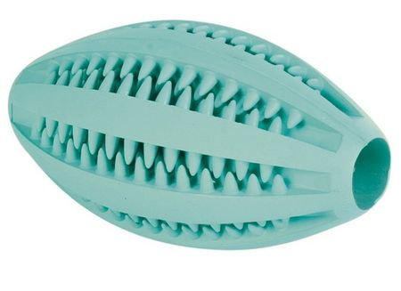 DENTAfun RUGBY míč s mátou TRIXIE 11 cm
