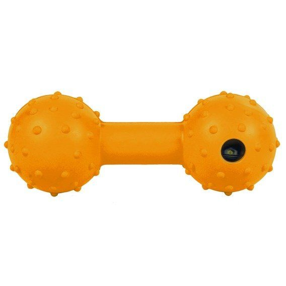 Hračka TRIXIE gumová činka s rolničkou 12 cm 1 ks