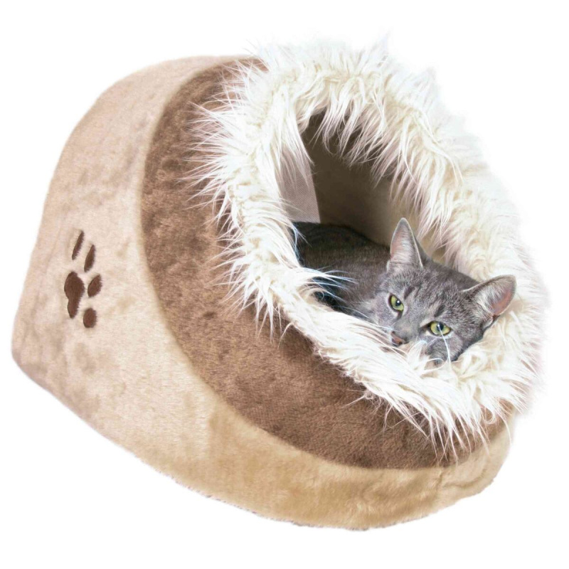 Pelíšek TRIXIE Minou béžovo-hnědý 41 cm 1 ks