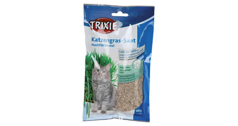Tráva pro kočku v sáčku TRIXIE 100 g