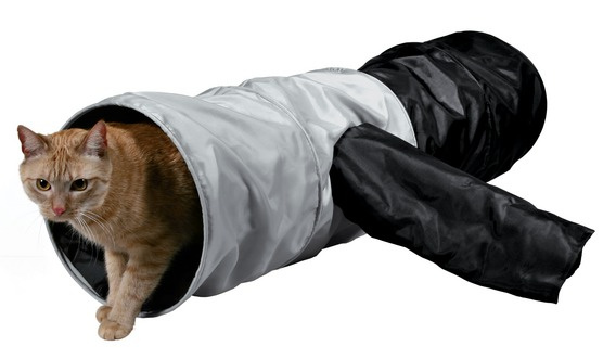 Nylonový tunel pro kočky 30x115cm