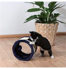 Škrábací ROLL pro kočky - modrý 23x20 cm