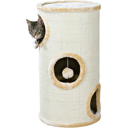 Trixie Škrabadlo Cat Tower Béžové - 36/70cm