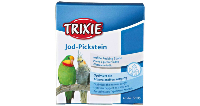 Jod Pickstein - minerální blok pro velké papoušky TRIXIE 1 ks