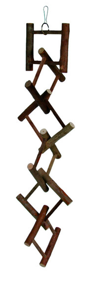 Hračka rozřezaný žebřík 12 příček 58 cm 1 ks