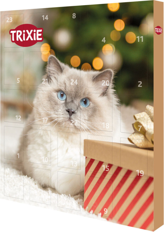 Adventní kalendář pro kočky, 30x34x3,5 cm TRIXIE 1 ks