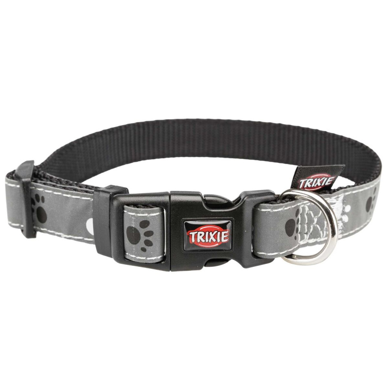  Reflexní obojek SILVER REFLECT (XS-S) 22-35 cm/15 mm