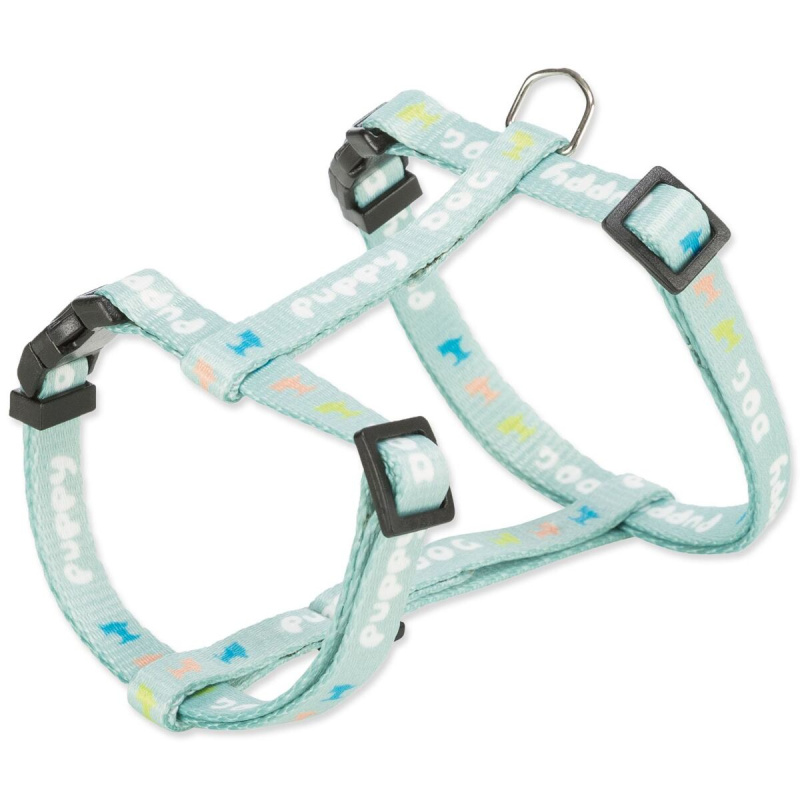TRIXIE JUNIOR postroj s vodítkem pro štěňata, mátová Velikost JUNIOR postroje s vodítkem: M-L: 27-45 cm/10 mm, 2,00 m