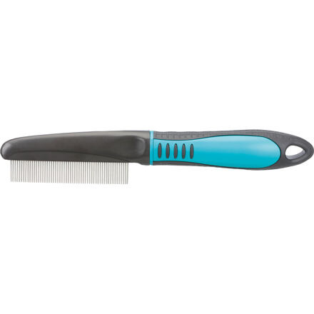 Trixie Hřeben Středně Hustý s Protiskluzovou Rukojetí - 22cm