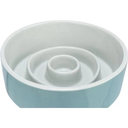 Keramická miska k pomalému krmení, kruhy 0,9 l/ ø 17 cm
