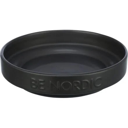 BE NORDIC keramická miska plytká 0,3l/16cm černá