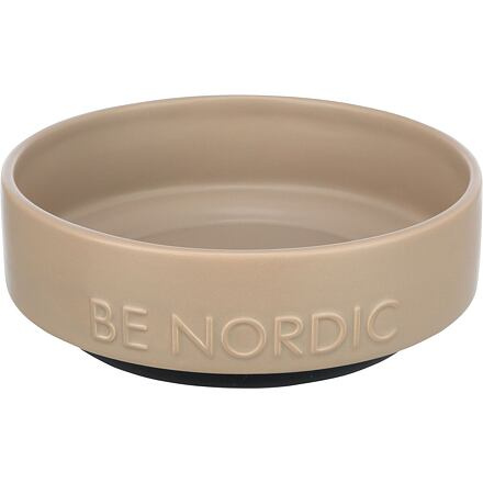 BE NORDIC keramická miska, 0.5l / 16 cm, šedohnědá 1 ks