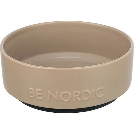 BE NORDIC keramická miska, 1.2l / 18 cm, šedohnědá 1 ks