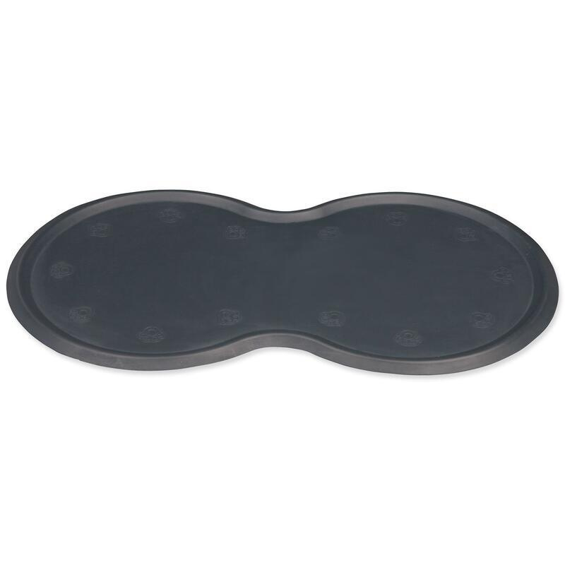 Podložka Trixie pod misky gumová šedá 45x25 cm