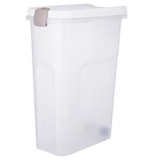 Barel, vzduchotěsný zásobník 40 l/27 × 61 × 45 cm, transparentní/bílá 1 ks
