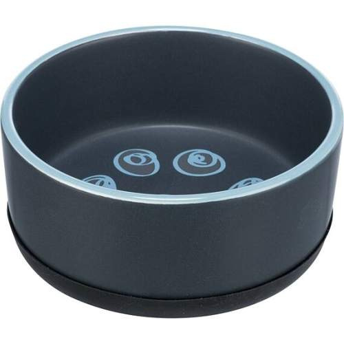 Keramická miska s packou a gumovou základnou 0,75 l/16 cm
