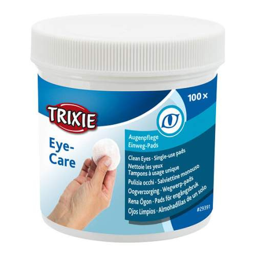 TRIXIE Oční péče - jednorázové pečující polštářky, 100ks